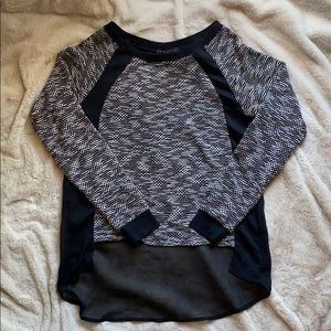 Anthropologie Sanctuary Black and White Top